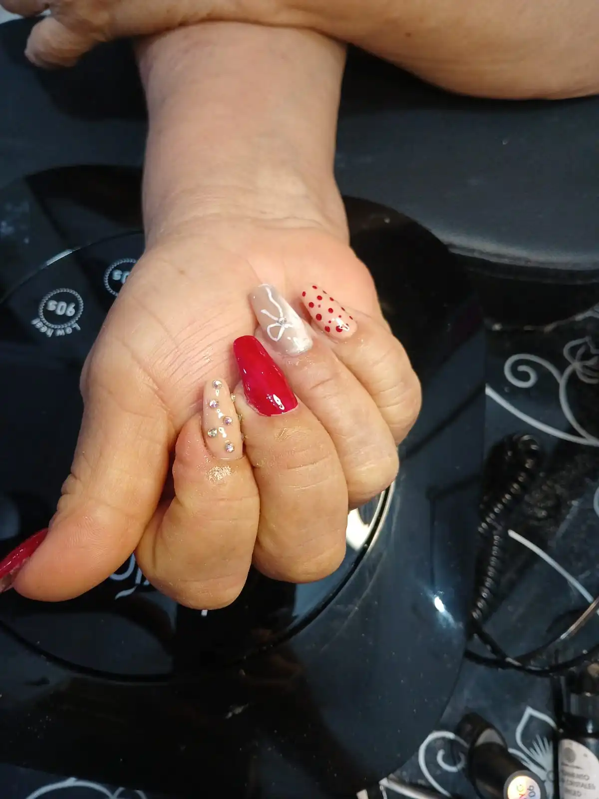 Uñas Acrílicas Acrilicas Diseño Moderno - AFA Nails Tapachula
